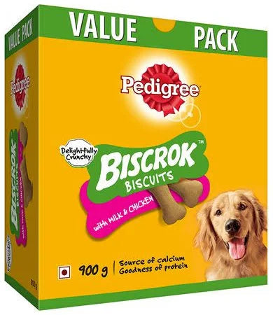 Pedigree Biscrok Chicken & Milk Flavour Dog Biscuit