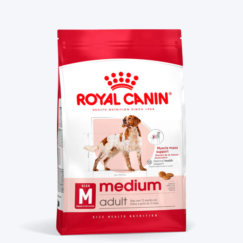 Medium breed dog food
