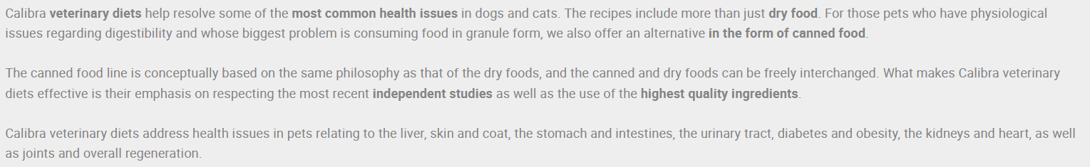 Diabetic dog food formula
