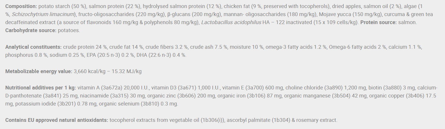 Calibra food for skin health.