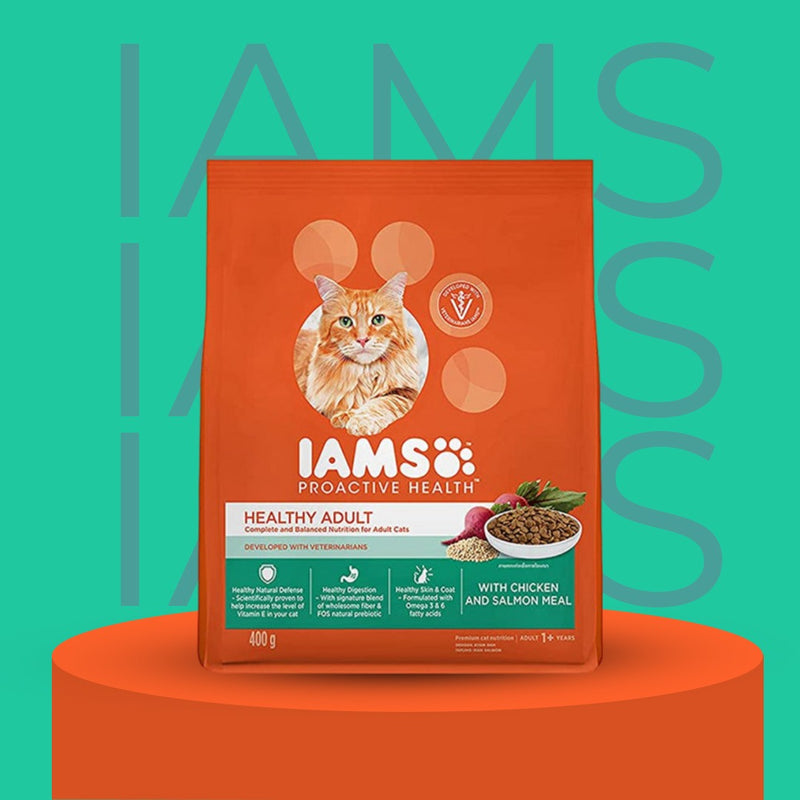 IAMS Adult Dry Cat Food (1+ Years) with Chicken