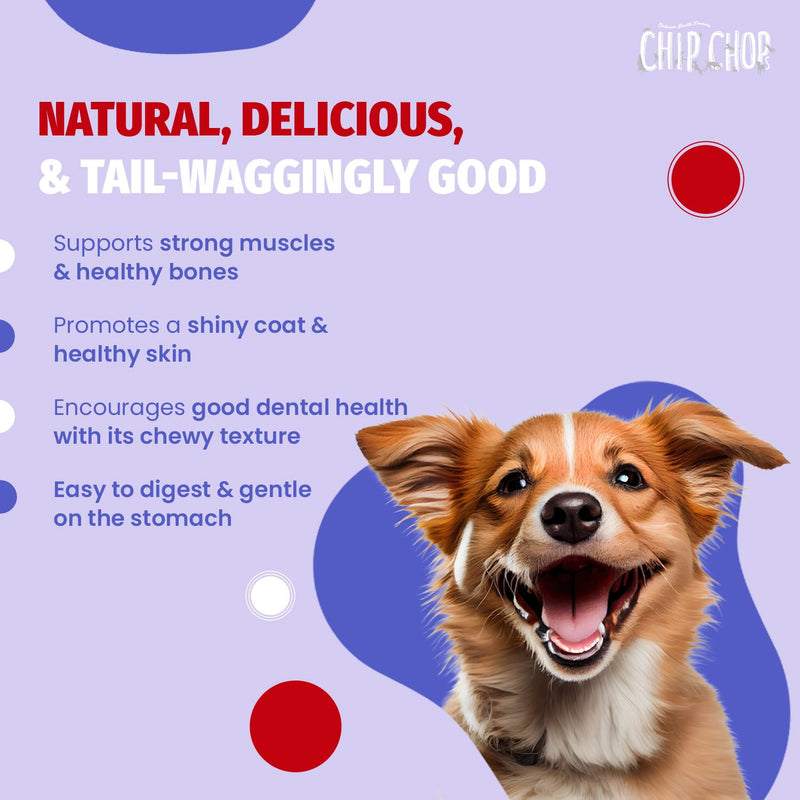 Chip Chops dog treats for healthy digestion
