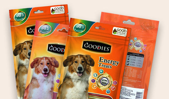 Healthy snack for dogs in a 500g pack
