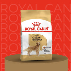 Bag of Royal Canin Golden Retriever adult dog food