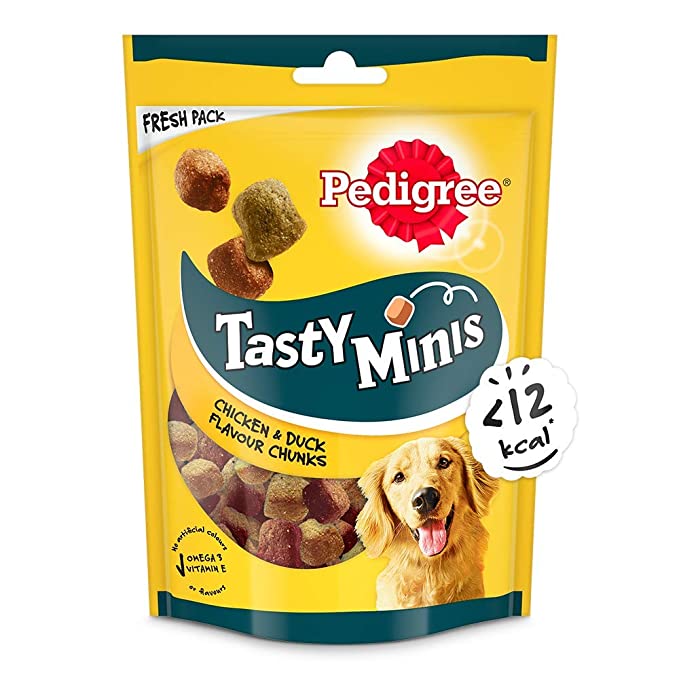 Pedigree Tasty Minis Cubes Adult Dog Treat 130 g (Pack of 6)