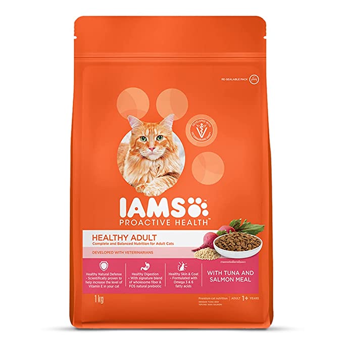 IAMS Proactive Health Tuna and Salmon Premium Adult Cat Dry Food