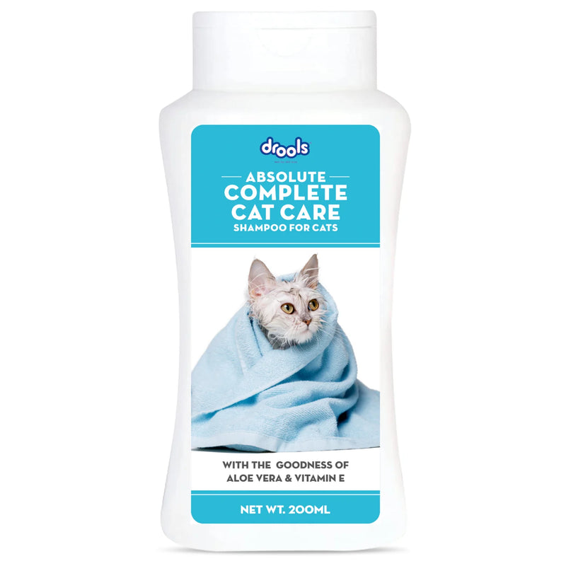 Drools Complete Care Shampoo for Cats, 200 ml