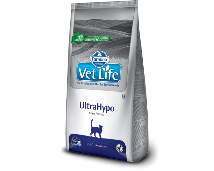 Farmina Vet Life Cat Ultra Hypo Dry Food, 2 kg