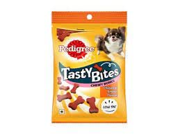 Pedigree Tasty Bites Chewy Bones 50  g (Pack of 6)