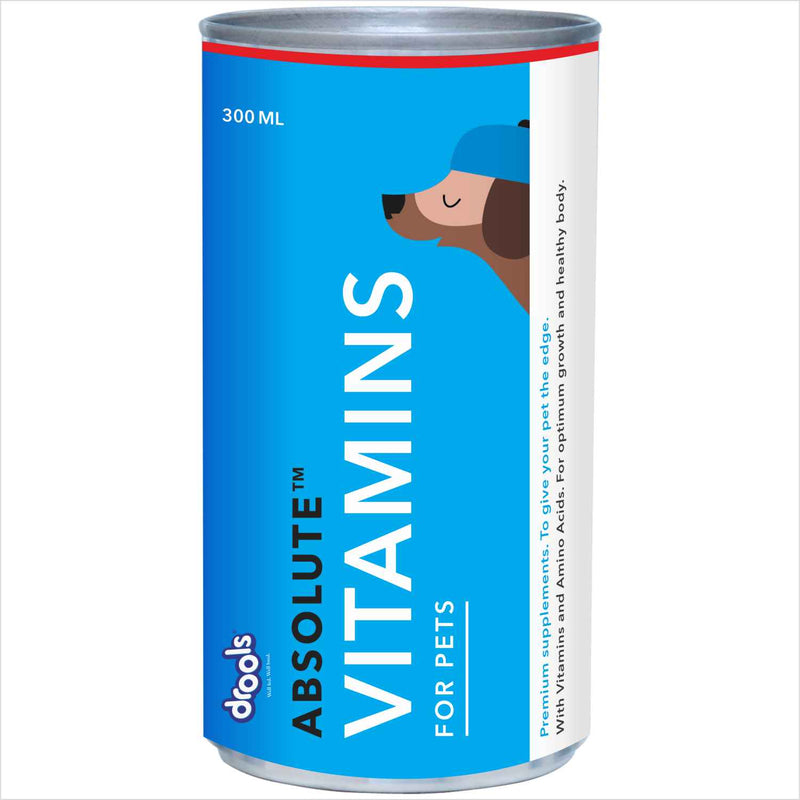 Drools Absolute Vitamin Syrup Supplement for Dogs 300ml