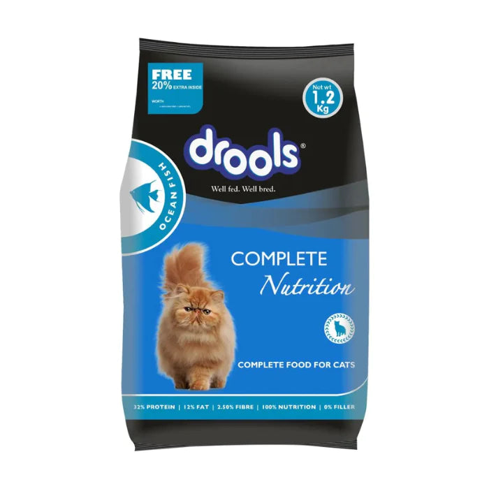 Drools Adult 1+ Dry Cat Food Ocean Fish