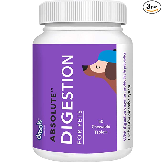 Drools Absolute Digestive Tablet Dog Supplement