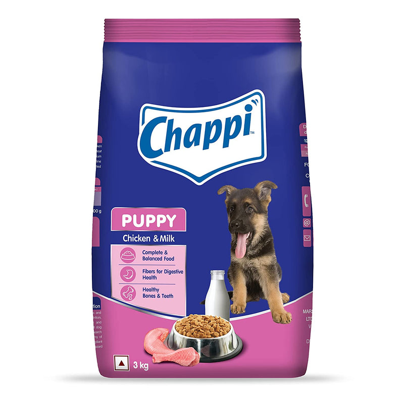 Chappi Chicken & Milk Dry Puppy Food