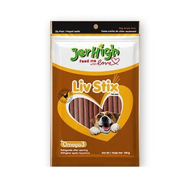 Jerhigh Dog Treats Liver, 100gm