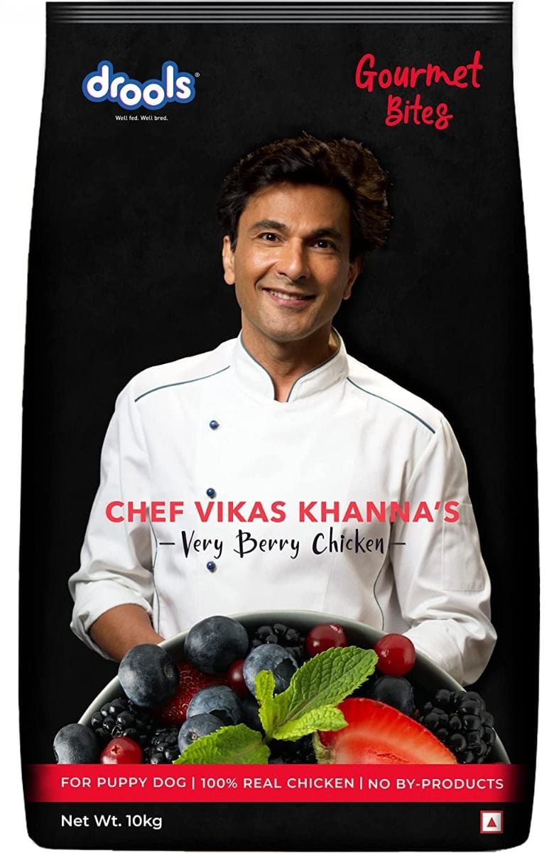 Drools Gourmet Bites Vikas Khanna Recipe Very Berry Chicken Food For Puppy