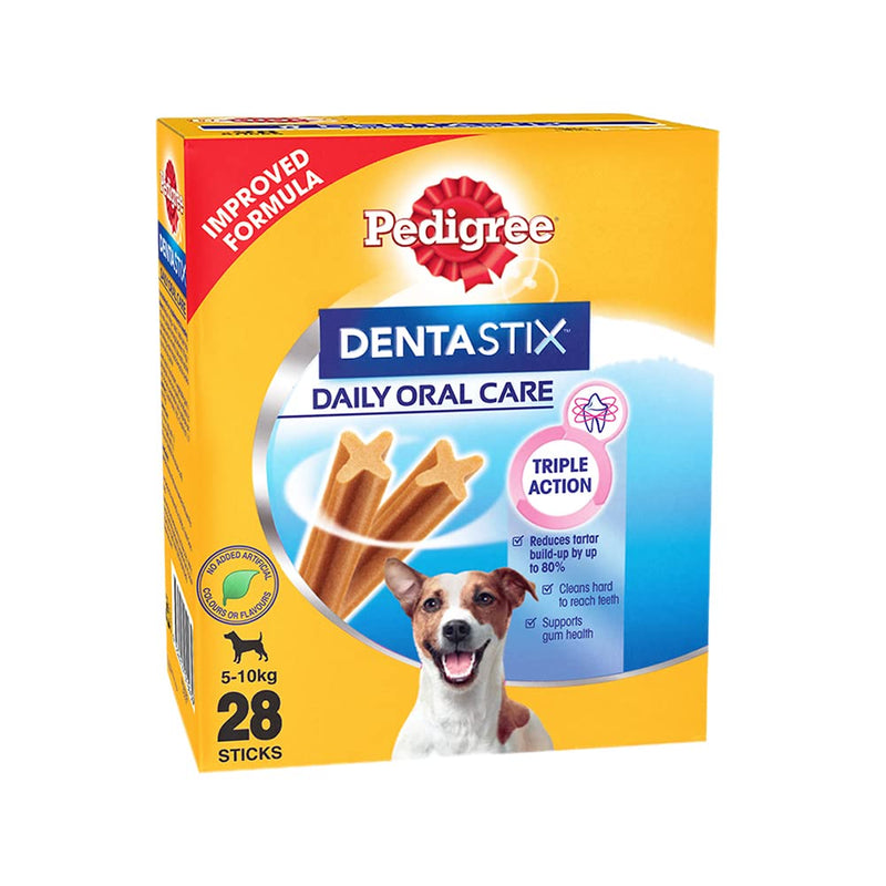 Pedigree Dentastix Oral Care for Adult Small Breed of 5-10 kg Dog Treats, 110 g