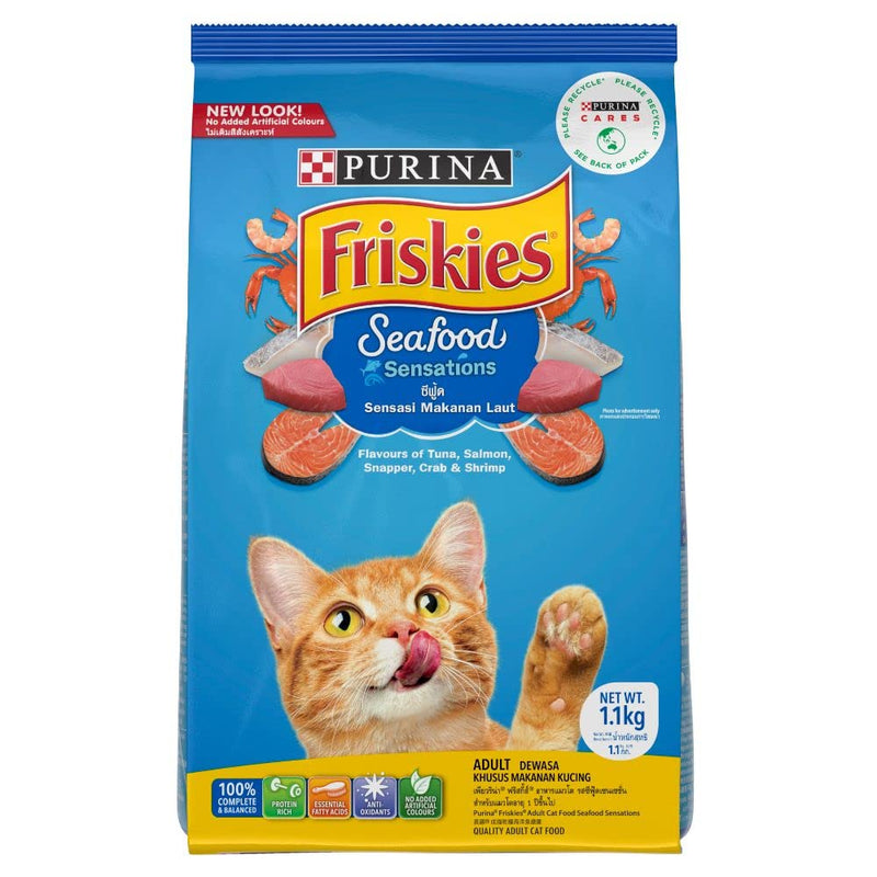 Friskies Seafood Cat Dry Food