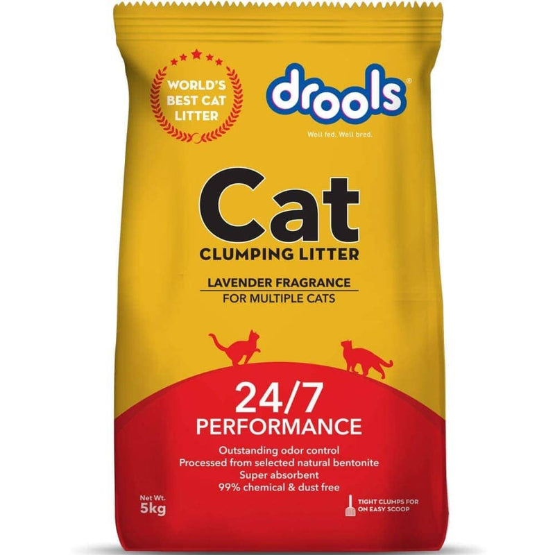 Drools Clumping Lavender Fragrance Cat Litter