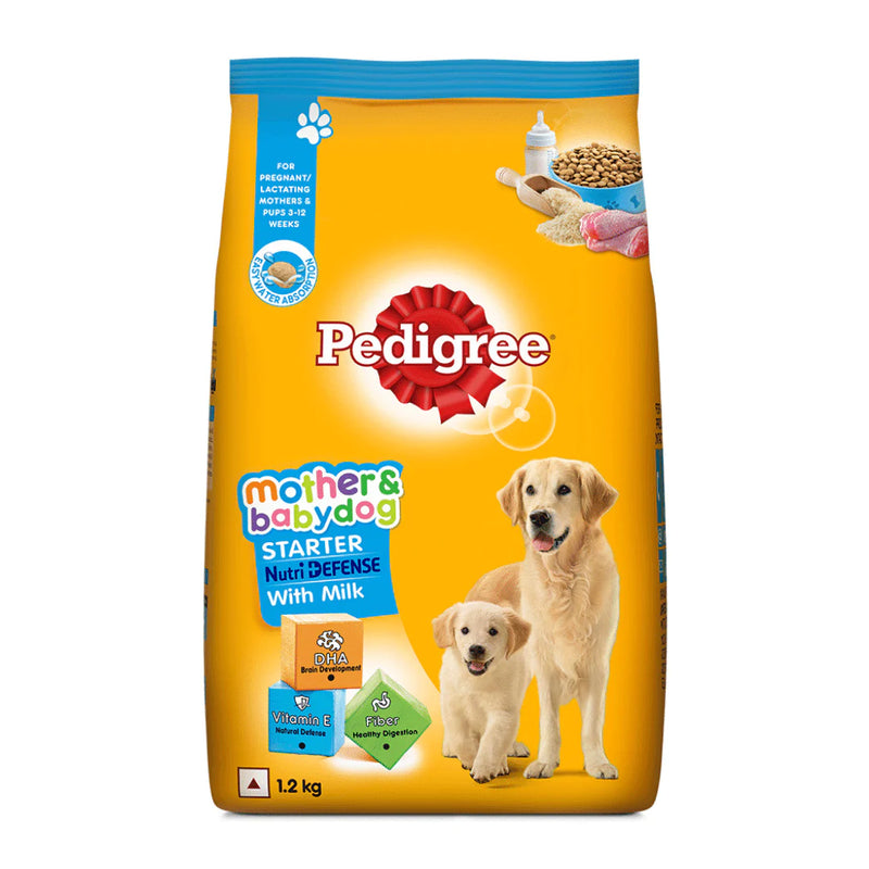 Pedigree Starter Nutri Defense With Milk Pregnant/ Lactating Mothers & Pups (3-12 Weeks) Dry Dog Food