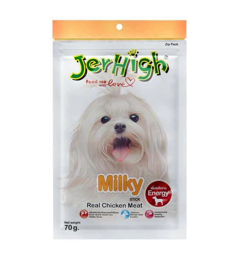 Jerhigh Dog Treats Milky, 70gm