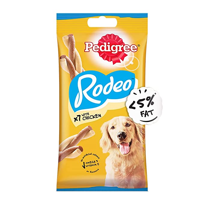 Pedigree Rodeo Duos Adult Dog Treat 123 g (Pack of 6)