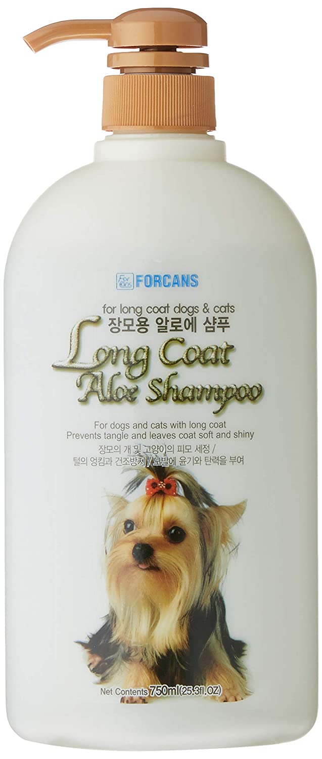 Forbis Long Coat Aloe Dog Shampoo, 750 ml