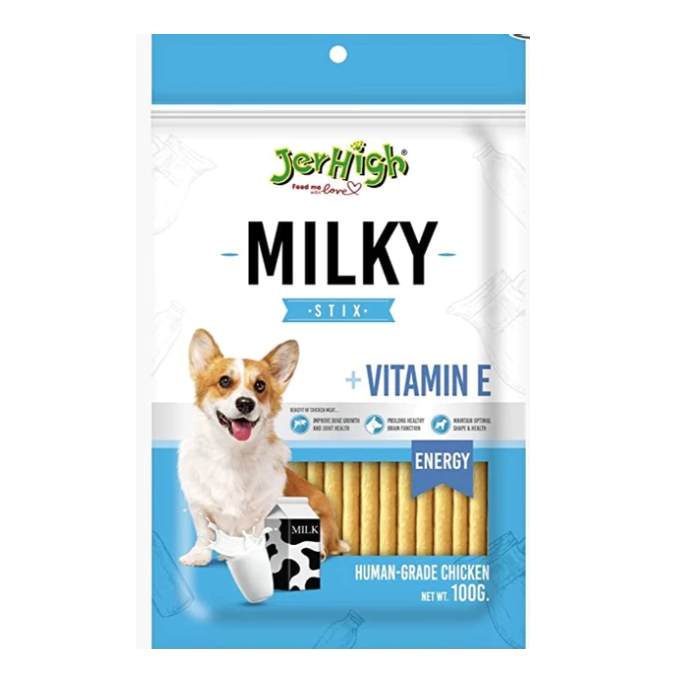 Jerhigh Dog Treats Milky, 100gm