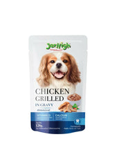 Grilled chicken dog food