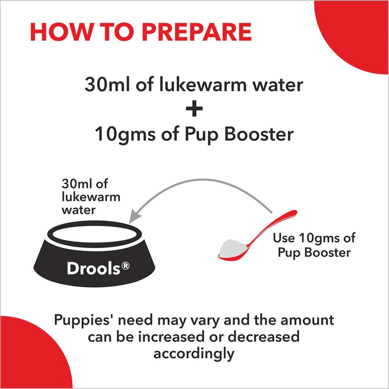 Drools Pup Booster - Puppy Weaning Diet For All Breeds