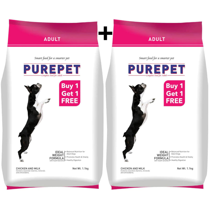 Purepet Chicken & Milk Adult Dry Dog Food