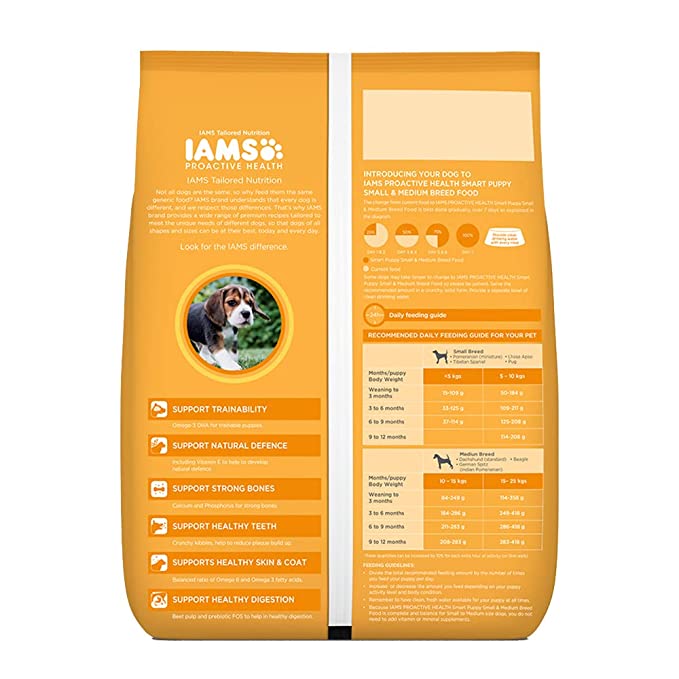 IAMS Proactive Health Smart Small & Medium Breed Puppy Dry Food