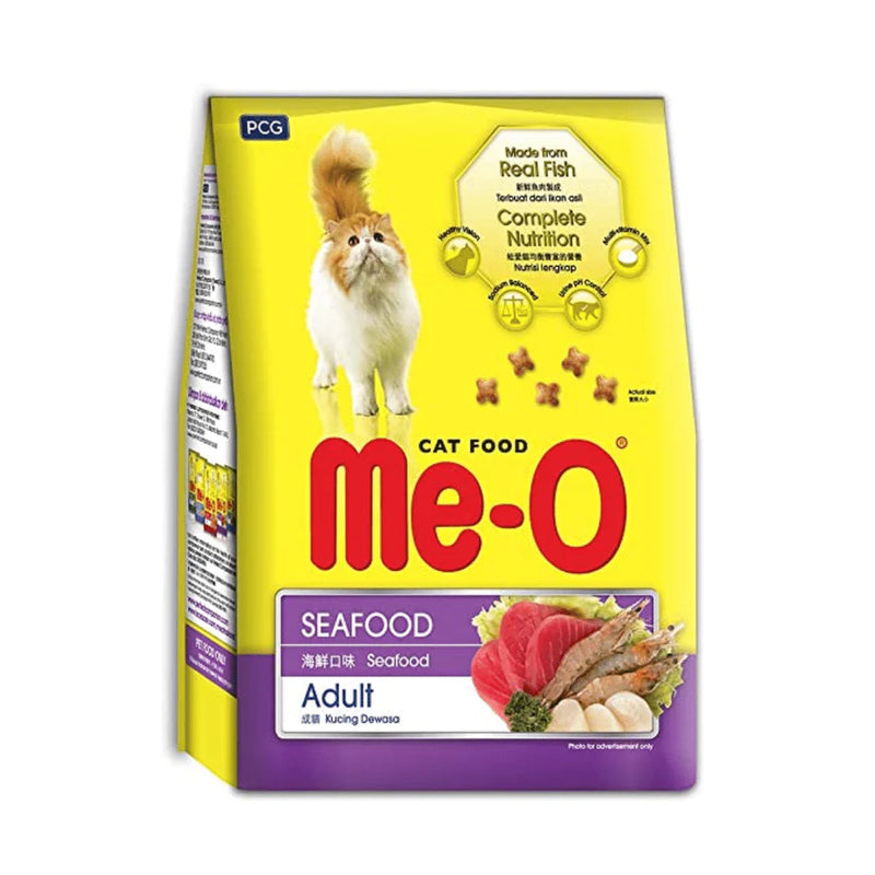 Me-O Adult Dry Cat Food Seafood