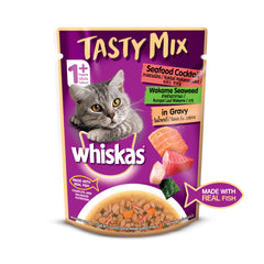 Seafood Cocktail Cat Food in Gravy
