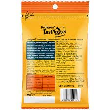 Pedigree Tasty Bites Chewy Bones 50  g (Pack of 6)