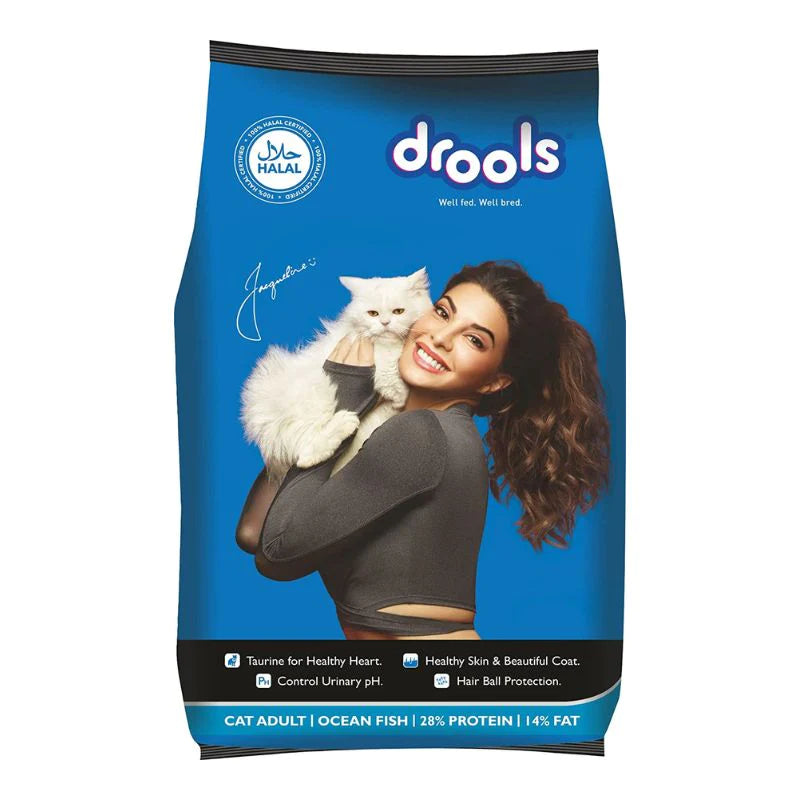 Drools Adult 1+ Dry Cat Food Ocean Fish