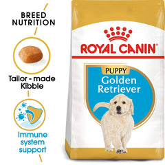 Royal Canin puppy food for Golden Retriever breed.