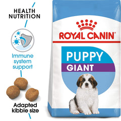 Nutrient-packed food for young large dogs