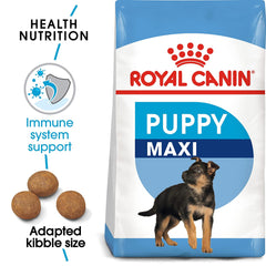 Maxi puppy food for healthy growth
