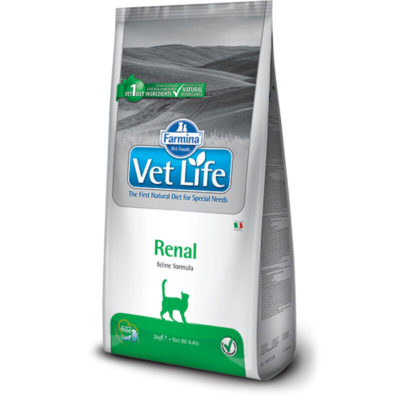 Farmina Vet Life Cat Renal Dry Food, 2 kg