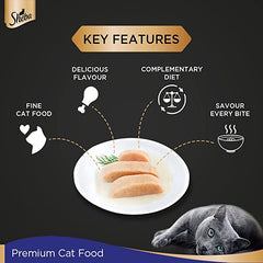 Premium wet food for cats
