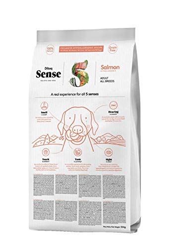 Dibaq Sense Grain Free Salmon Hypoallergenic Adult All Breeds Dry Dog Food