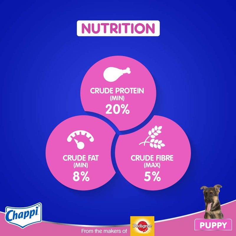 Chappi Chicken & Milk Dry Puppy Food