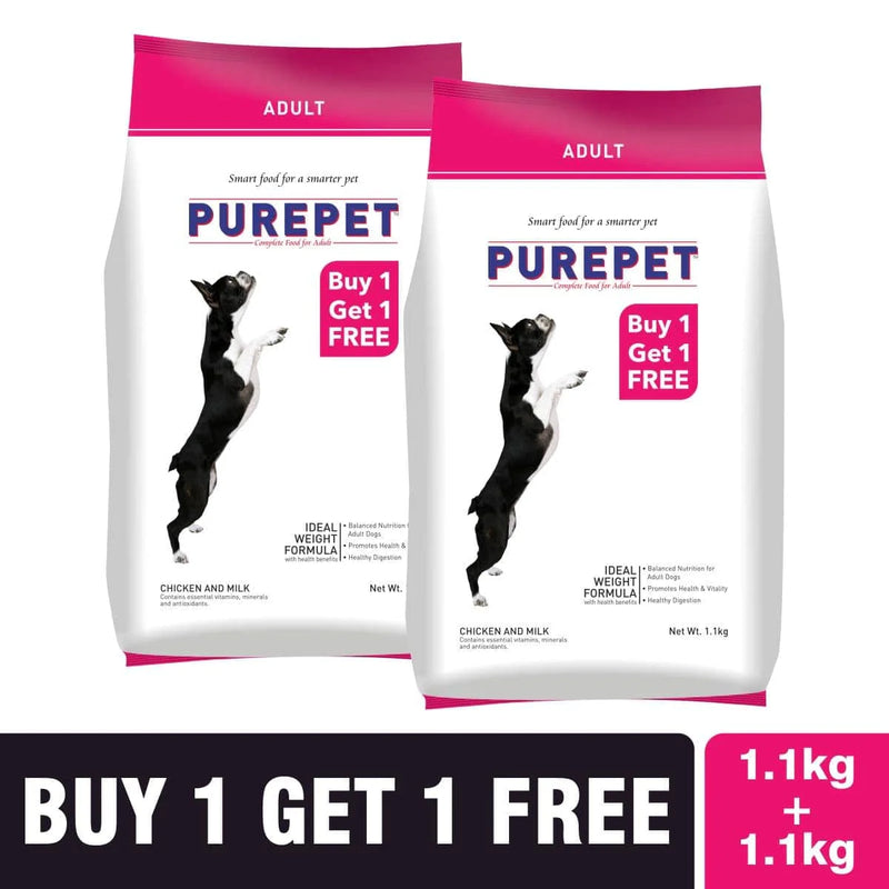 Purepet Chicken & Milk Adult Dry Dog Food