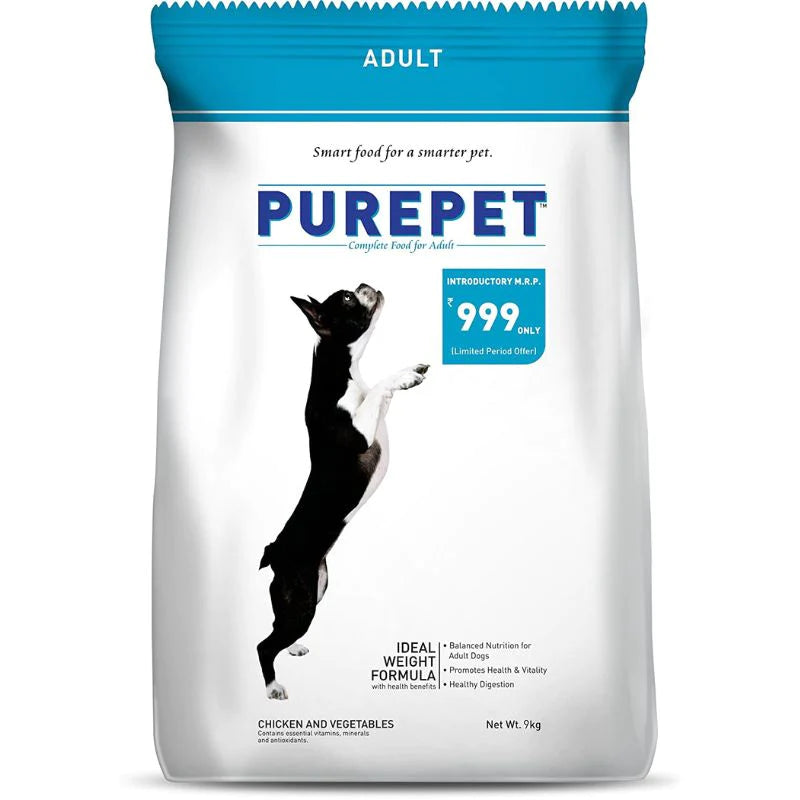 Purepet Dry Dog Food Chicken and Vegetable