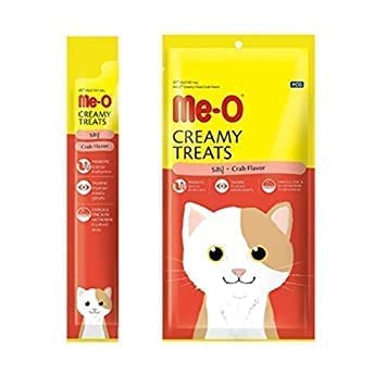 Me-O Creamy Treats for Cats of All Life Stages, 300g (Crab)