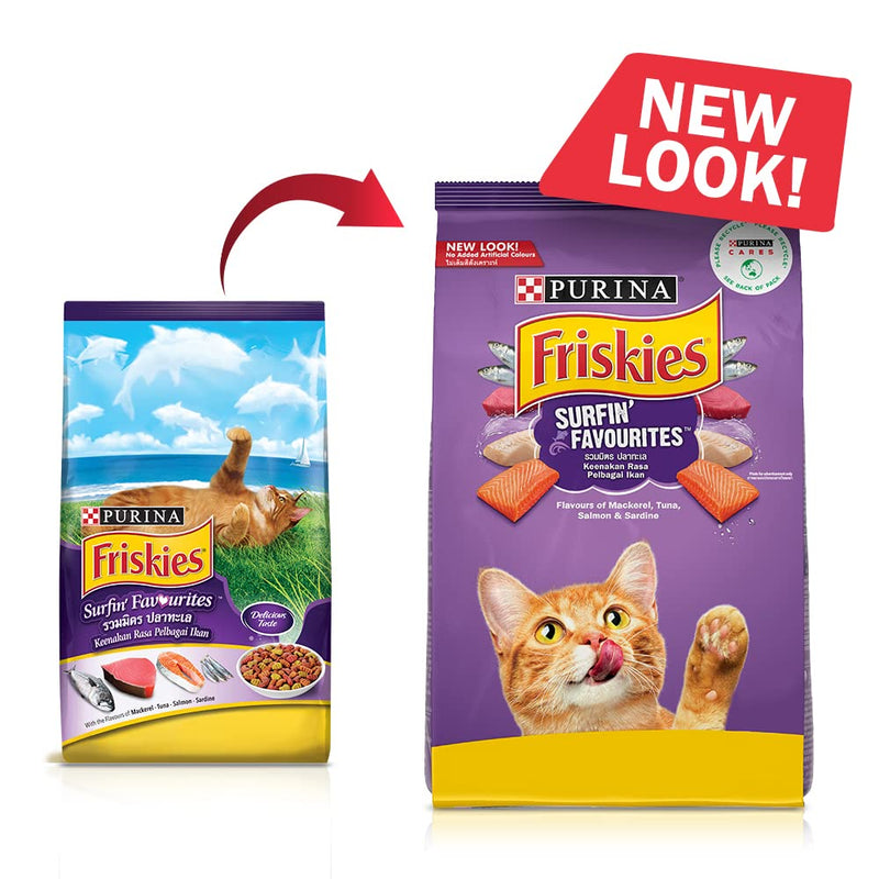 Friskies Surfin Cat Dry Food