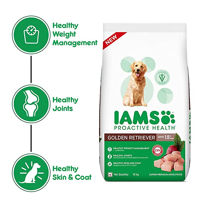 IAMS Proactive Health Adult Golden Retriever Premium Dog Dry Food