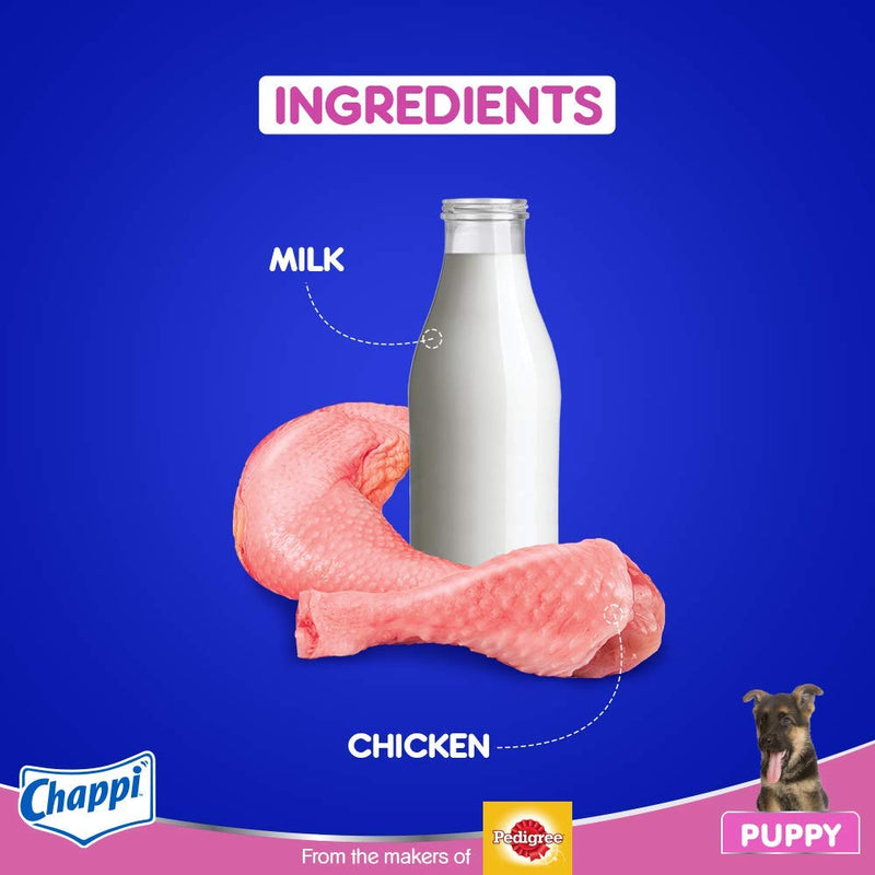 Chappi Chicken & Milk Dry Puppy Food