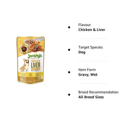 High-protein wet dog food