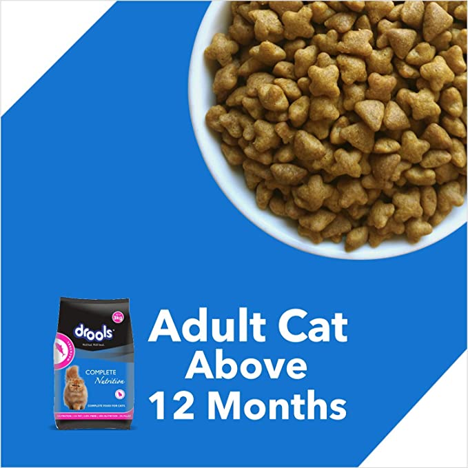 Drools Adult Dry Cat Food, Mackerel